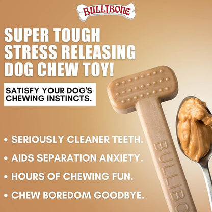 Bullibone Nylon Dog Chew Toy for Aggressive Chewers - Image 2