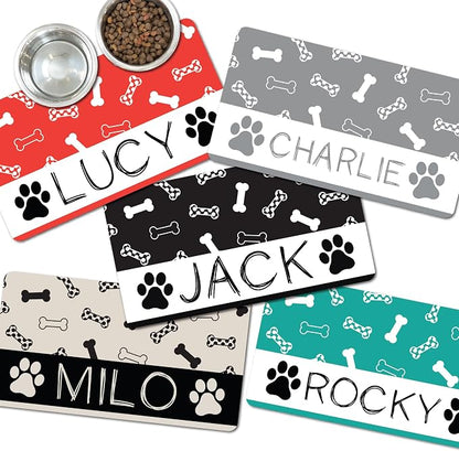 Custom Pet Food Mat by Unknown