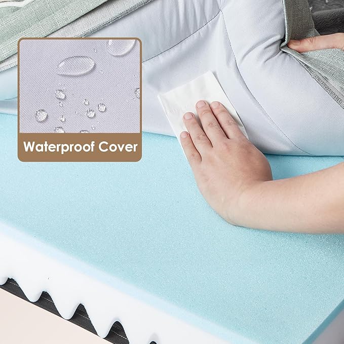 EHEYCIGA Orthopedic Dog Beds for Large Dogs, Waterproof Memory Foam Large Pet - Image 3