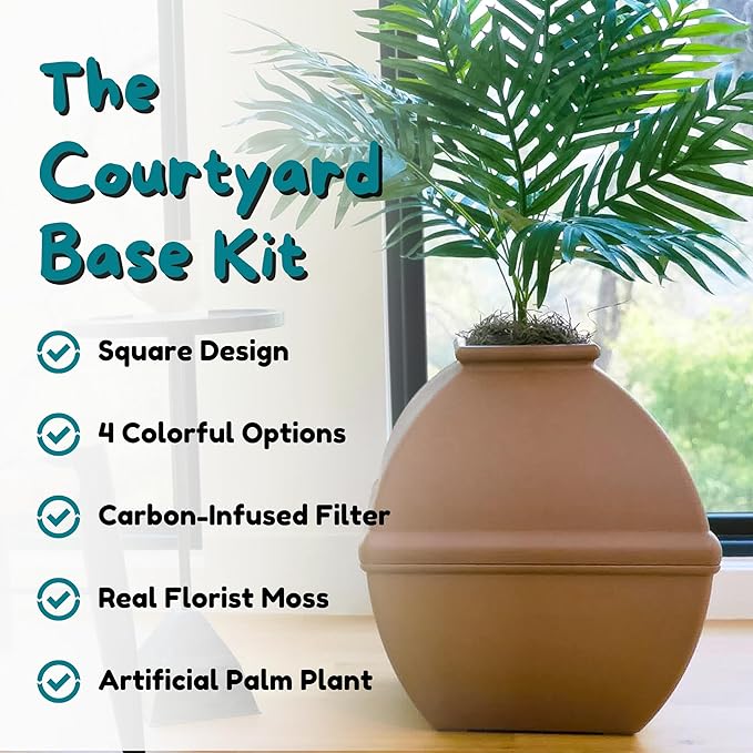 Good Pet Stuff Hidden Litter Box Planter, Decorative Cat Litter Enclosure - Image 4
