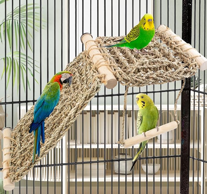 FlidRunest Bird Perch Platform Swing - Image 2