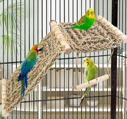 FlidRunest Bird Perch Platform Swing - Image 2