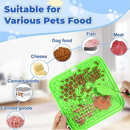 Dog Lick Mat with Suction Cups, Lick Mat - Image 3