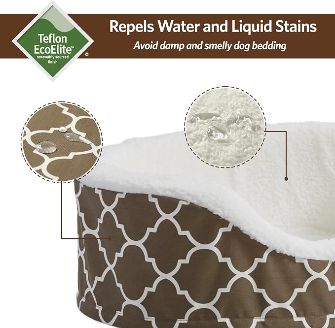 MidWest Homes for Pets Orthoperdic Egg-Crate Nesting Pet Bed w/ Teflon Fabric - Image 3