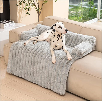 Avont Dog Bed Mat for Couch, Warm Fluffy Calming Sofa Topper Furniture by Avont