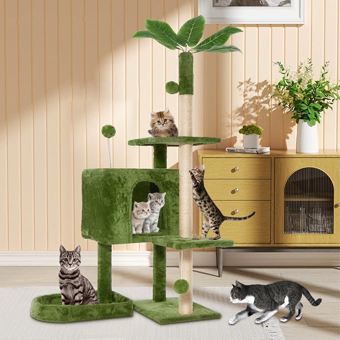 52in Multi-Level Cat Tower by TSCOMON