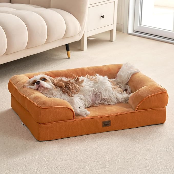 EHEYCIGA Orthopedic Dog Bed for Medium Dogs, Waterproof Memory Foam Medium Dog - Image 9