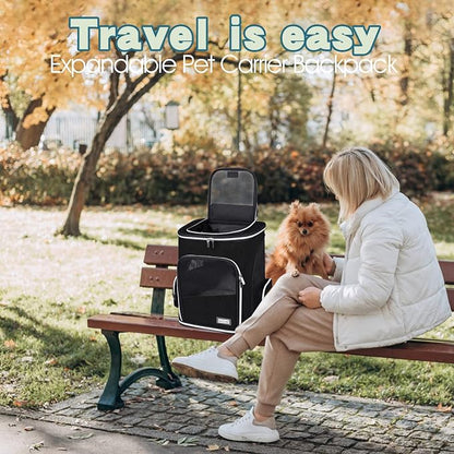 BAGLHER Expandable Pet Carrier Backpack，Pet Backpack - Image 7