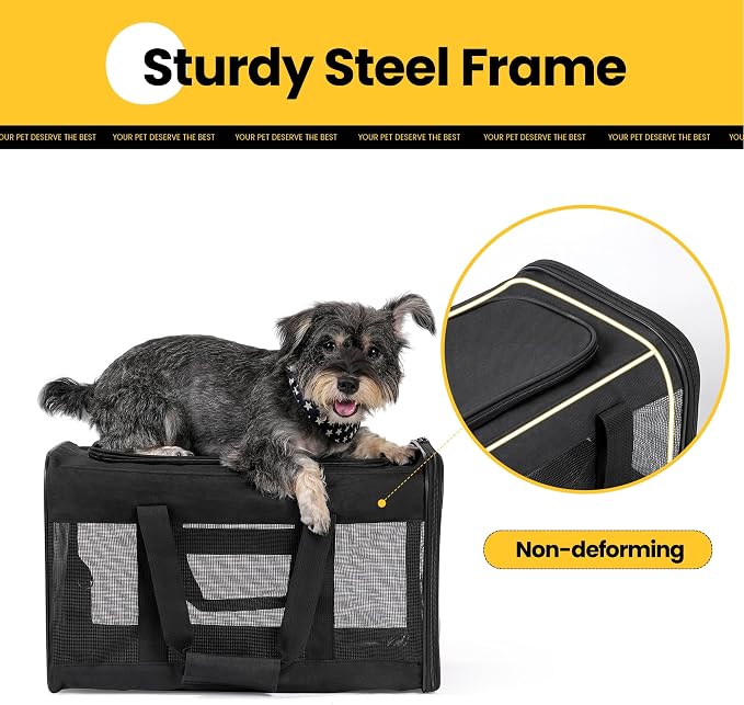 Cat Carrier Airline Approved, Soft-Sided Dog Carrier - Image 9
