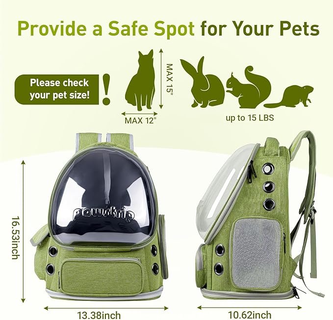 Pawstrip Cat Backpack Carrier - Image 5