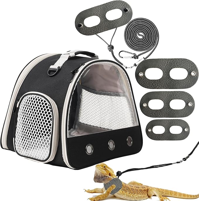 Leopard Gecko Portable Carrier by WEVONIGU