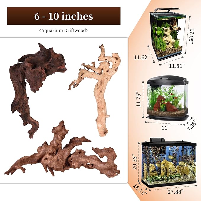 majoywoo Natural Coral Driftwood - Image 2