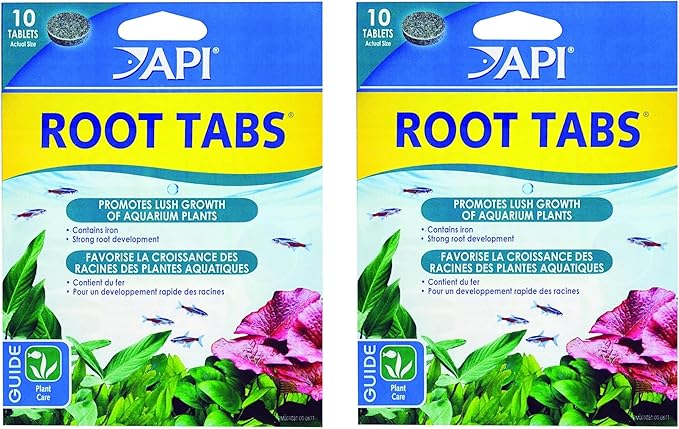 API Root TABS Freshwater Aquarium Plant Fertilizer 0.4-Ounce 10-Count Box by API