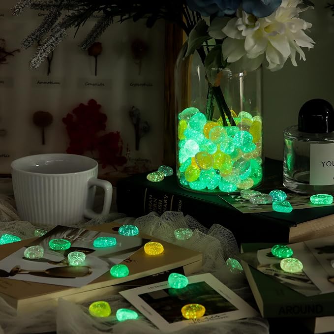 OSOPOLA 150 PCS Glow in The Dark Rocks - Image 6