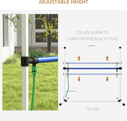 PawHut 4 Piece Dog Agility Training Equipment Set - Image 4