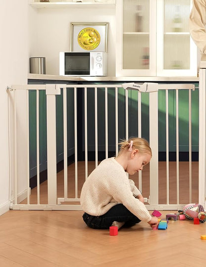 Babelio Baby Gate, 29-48 Inch Auto Close Pet Gate PressGuard P7, Easy Install - Image 2