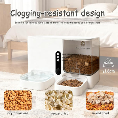 Automatic Pet Feeder and Water Dispenser 2-in-1 Set - Image 5