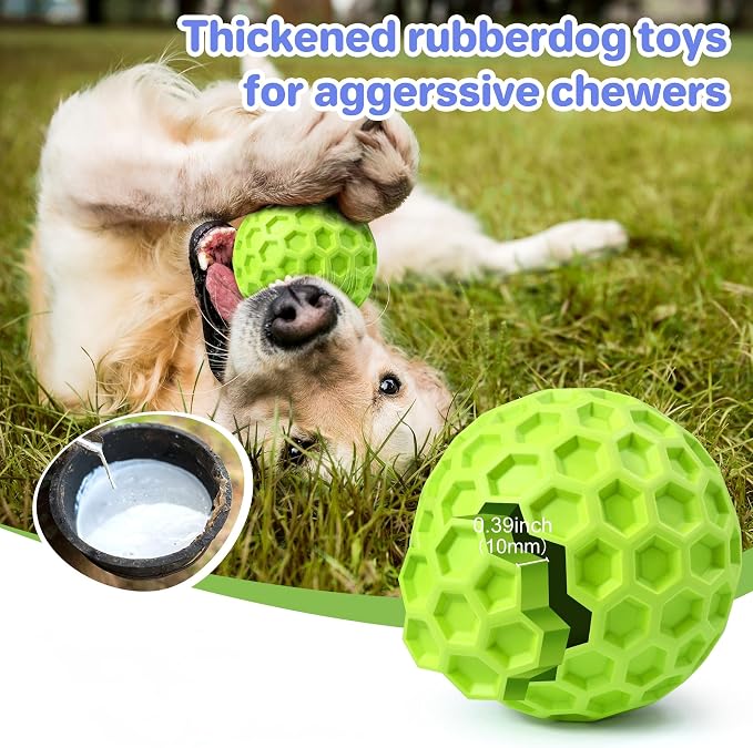 Interactive Squeaky Dog Balls, Dog Toys - Image 3