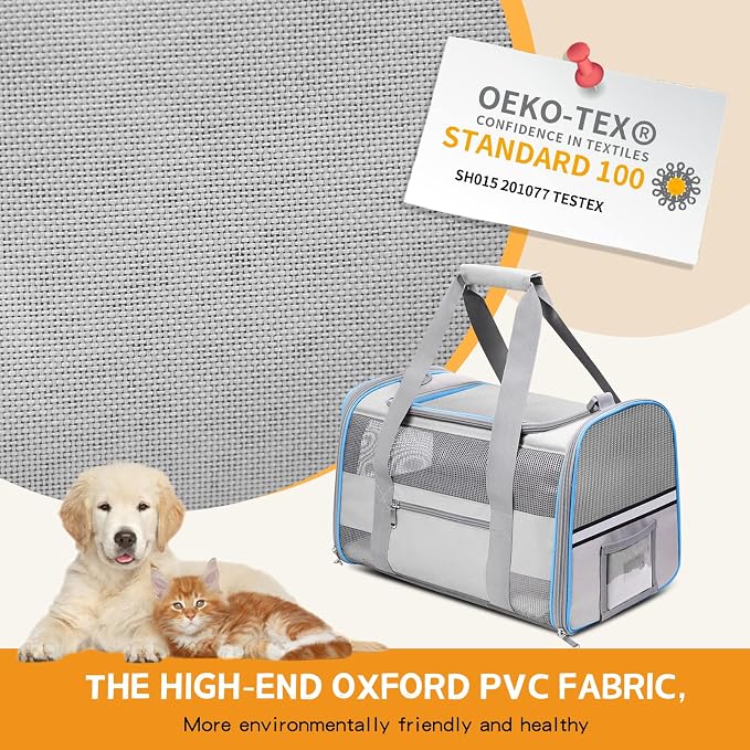 Large Cat Carrier Dog Carrier, Pet Carrier - Image 3