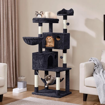 Yaheetech Multil-Level Cat Tree Cat House - Image 2