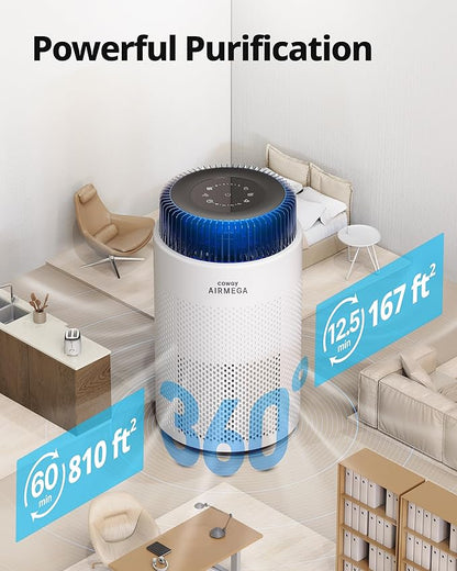 COWAY Air Purifiers for Home up to 810 ft², HEPA Filter and Carbon Filter for - Image 3