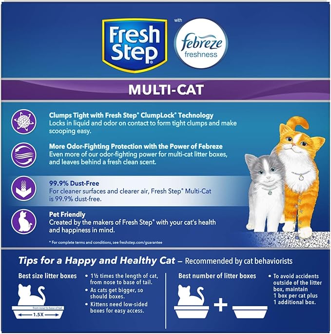 Fresh Step Clumping Cat Litter, 14 lbs - Image 9
