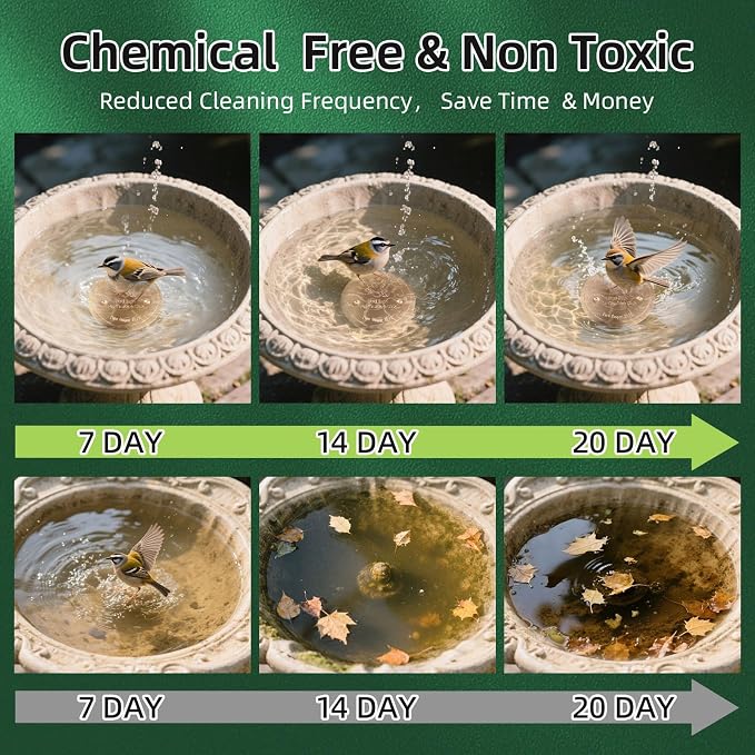 Copper Disk for birdbath, Dogs & Cats Water Feeder, 99.9% Pure Copper Disk - Image 7