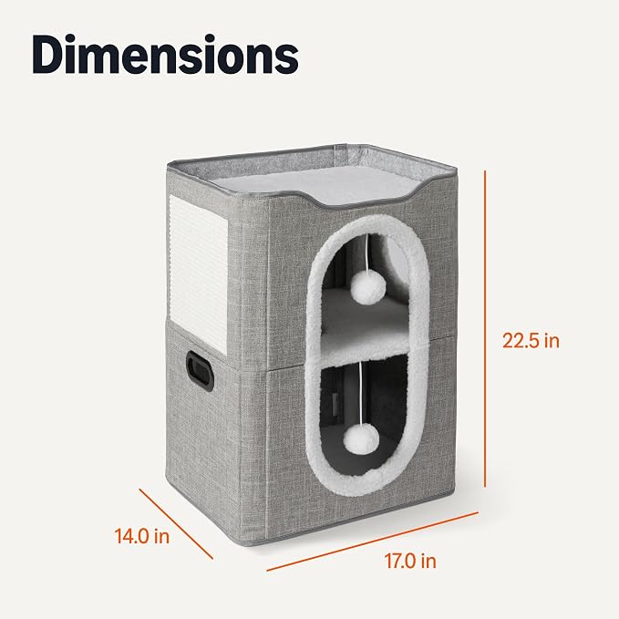 Amazon Basics 2-Cube Cat House - Image 5