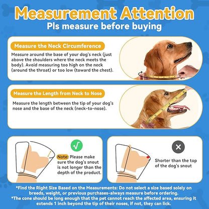Upgraded Dog Cone Collar for Large Medium Dogs, Soft Dog Cone - Image 4