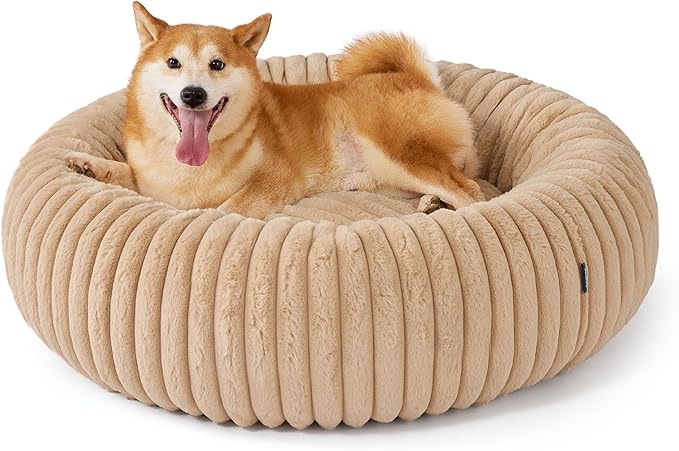 Bedsure ComfyFleece™ Donut Large Dog Bed - Image 8