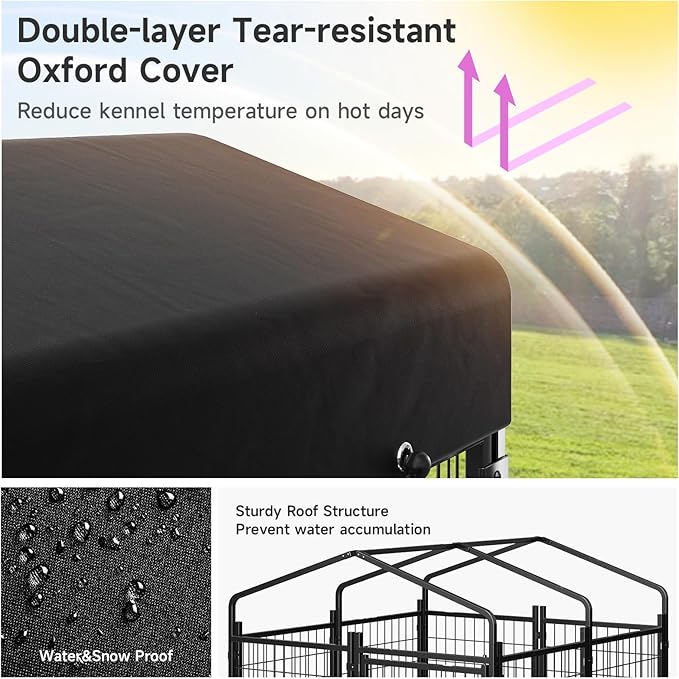 Dog Kennel Outdoor, Outside Dog Kennel - Image 6