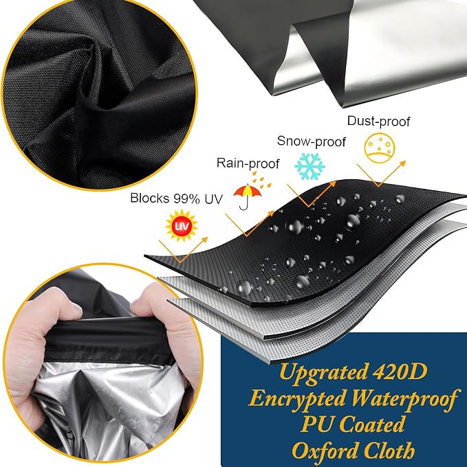Universal Bird Cage Cover, Pet Cage Cover, 100% Shading Oxford Cloth - Image 5