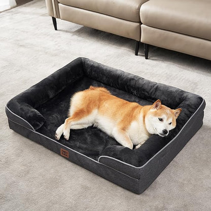 EHEYCIGA Orthopedic Dog Beds for Extra Large Dogs, Waterproof Memory Foam XL - Image 8