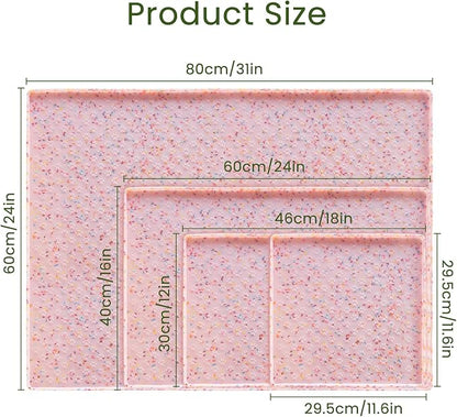 Ptlom Dog Food Mat Anti-Slip Dog Bowl Mats - Image 2