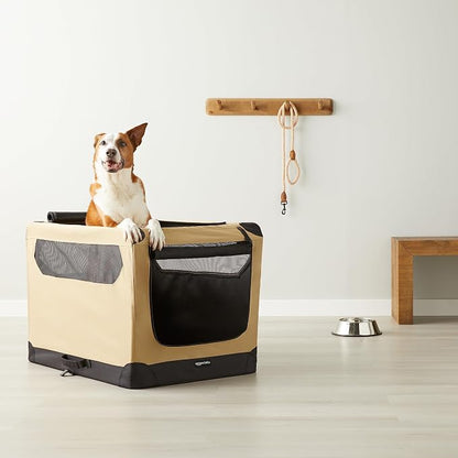 Amazon Basics Portable Folding Soft Dog Crate - Image 7