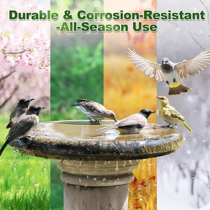 2 Pack Bird Bath Copper Disk, 99.99% Pure Copper Purification Disk - Image 7