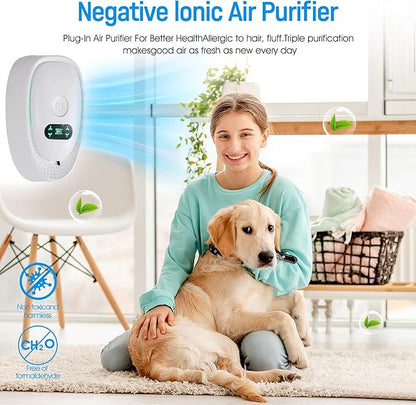 Air Ionizers for Home, Living Room Compact Freshener for Pet, and Kitchen Odor - Image 4