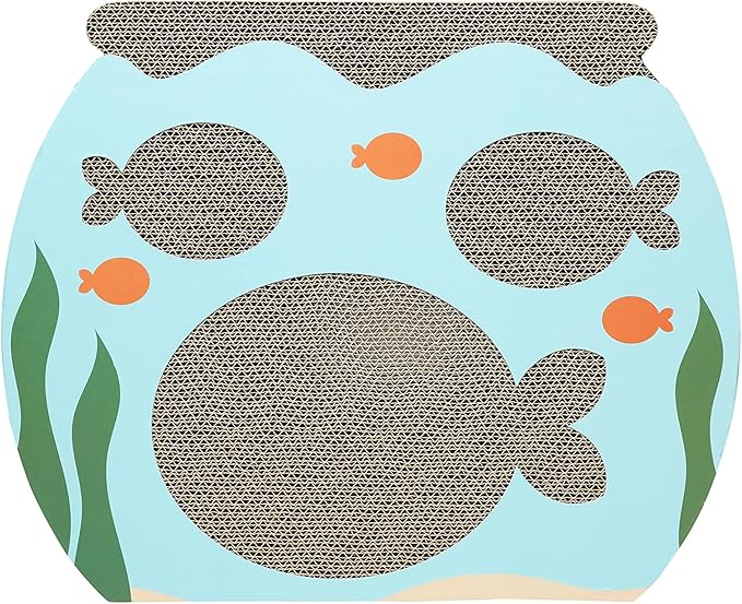 Pearhead Interactive Cat Scratch Toy, Fishbowl Theme by Pearhead