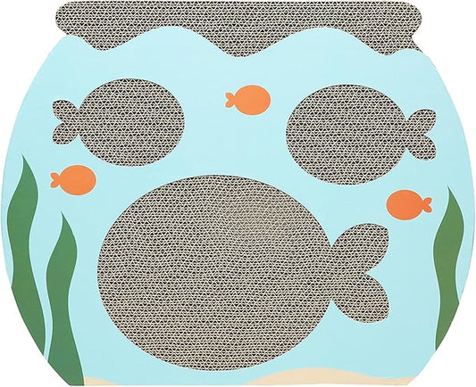 Pearhead Interactive Cat Scratch Toy, Fishbowl Theme by Pearhead