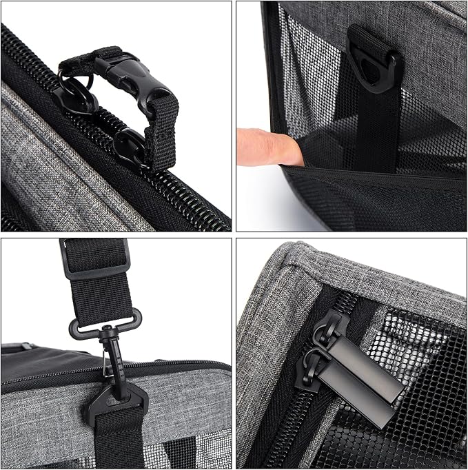 Pet Carrier for Medium Large Cats and Dogs, Dog Carrier Travel Bag - Image 8
