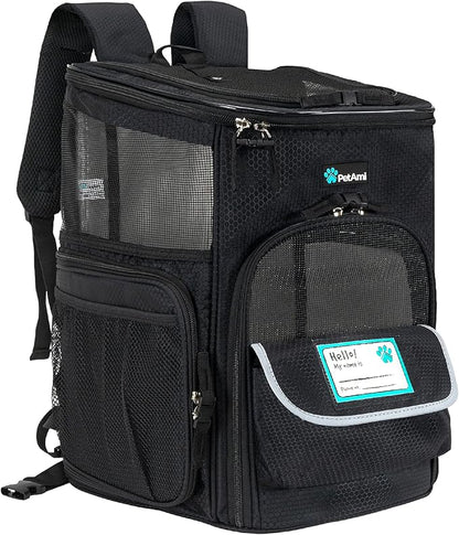 PetAmi Dog Backpack Carrier, Airline Approved Cat Backpacks by PetAmi