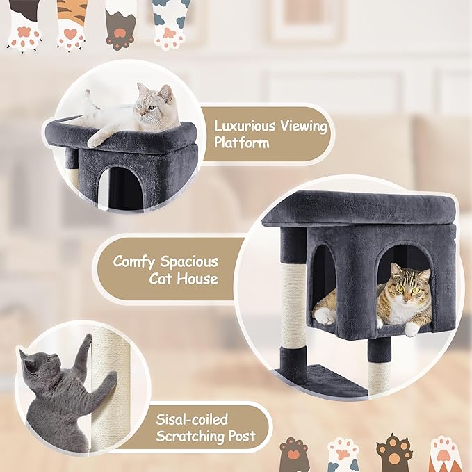 Yaheetech 33.5in Cat Tree Tower - Image 4