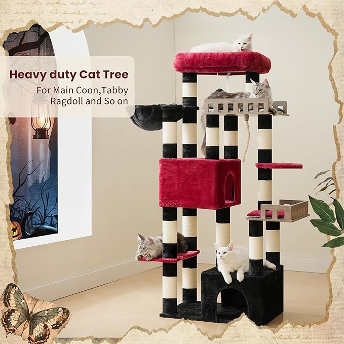 Maine Coon Cat Tree, Heavy Duty Cat Tree - Image 6