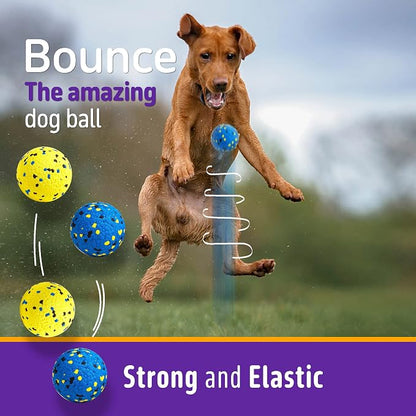 Dog Balls Tennis Ball Dog Toys for Aggressive Chewers, Floating Water Toy - Image 4