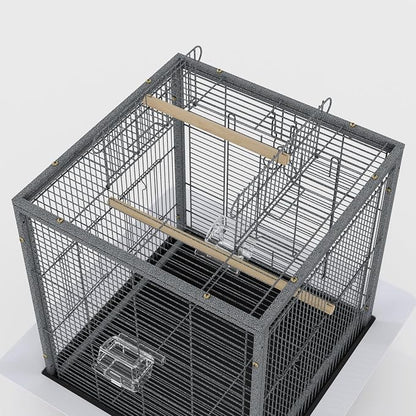 Garvee Small Bird Cage with Playground Stand, 20 Inch High Travel Bird Cage - Image 8