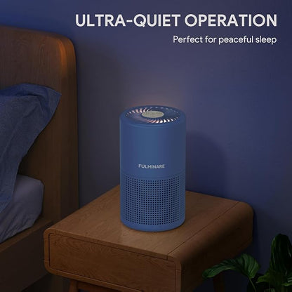FULMINARE Air Purifiers for Home Bedroom H13 HEPA Air Purifier, 3 Speeds - Image 9