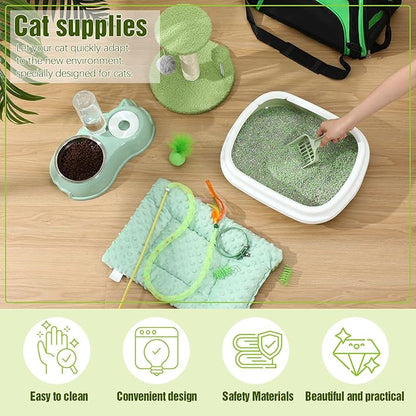 Eccliy Kitten Starter Kit, Pet Toy, Folding Carrier, Climbing Frame, Automatic - Image 6