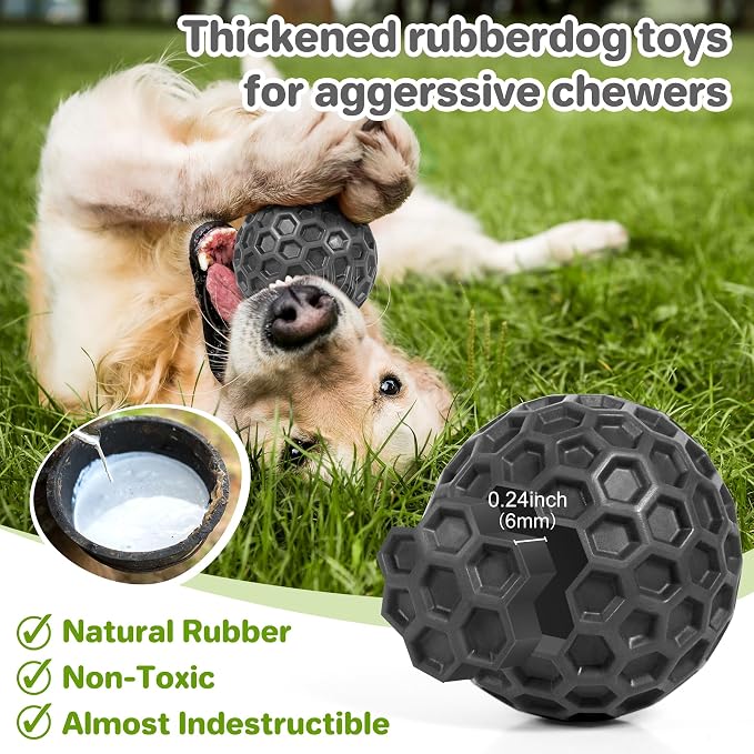 Interactive Squeaky Dog Balls Puppy Toys, Dog Toys - Image 3