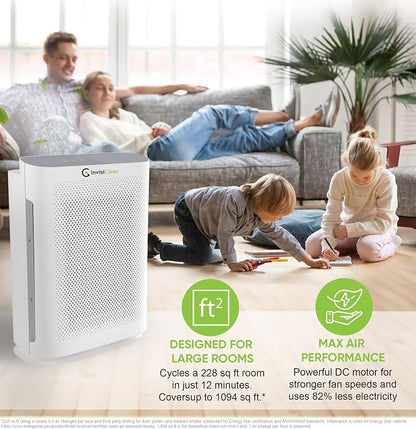 Air Purifier for Home Allergies & Pets | 4-in-1 H13 True HEPA - Image 3