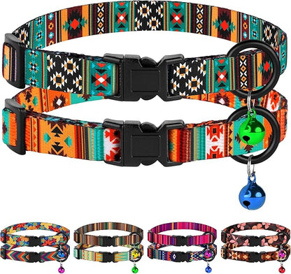 Cat Collars 2 Pack by BUDKAS